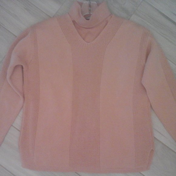 Liz Claiborne Blush 2pc V-neck Pullover & T-neck Size S/M - Picture 1 of 6